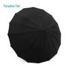 Paradise 16-Rib Extra Large Business Umbrella - Semi-Automatic, Double Person, Sun & Rain Protection with Long Handle