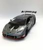 KiNSMART Lamborghini Huracan Super Tropheo Pullback Miniature Car Diecast 1/36 (Silver)