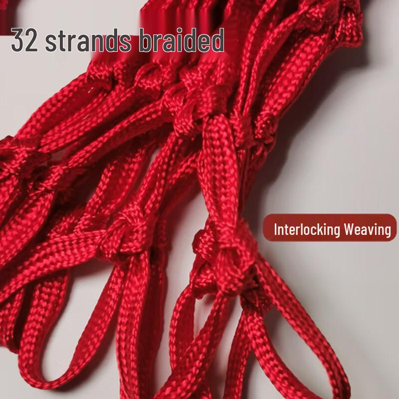 WEZHO Premium Three-Color Basketball Net Pair