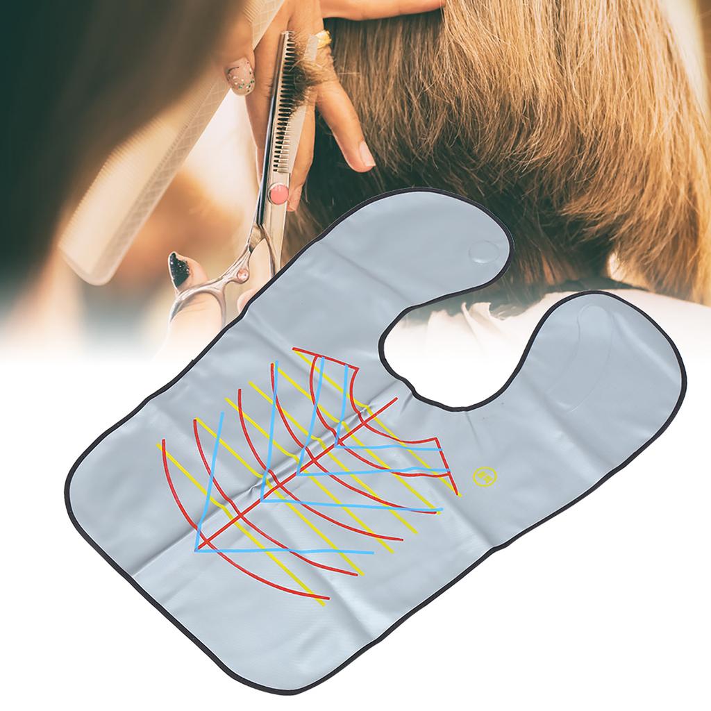 Adult Waterproof Hairdressing Shawl Barber Shop Hair Salon Hairdressing Shawl Cape WrapShort Style