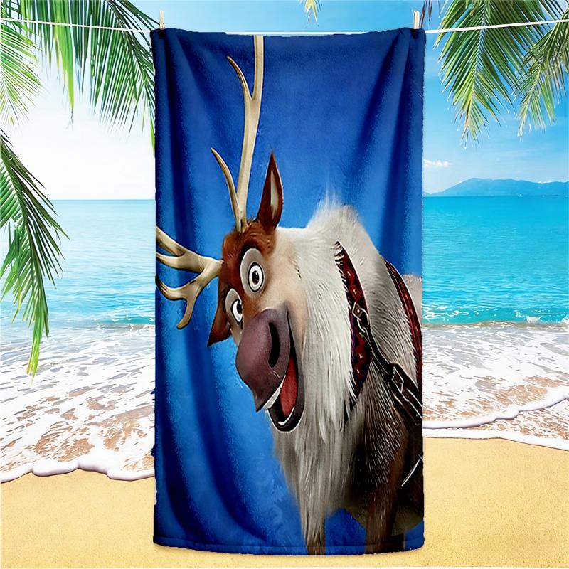 1pc Winter Wonderland Beach Towel,quick Drying Absorbent Beach Towel,outdoor Sports Swimming Beach towel,Soft and Comfortable Y72227