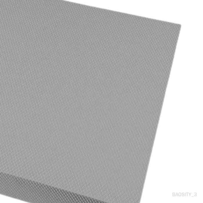 Genouillère de yoga - Gris - Tapis d'exercice - Soutien Pilates - Coussin de coude