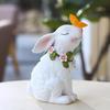 Solar Powered Garden Statue Light Adorable Figurine Housewarming Gift