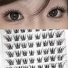 Handmade False Eyelashes New Chinese Style Fake Eyelash Eye Makeup Tools  Eye Lash Extension