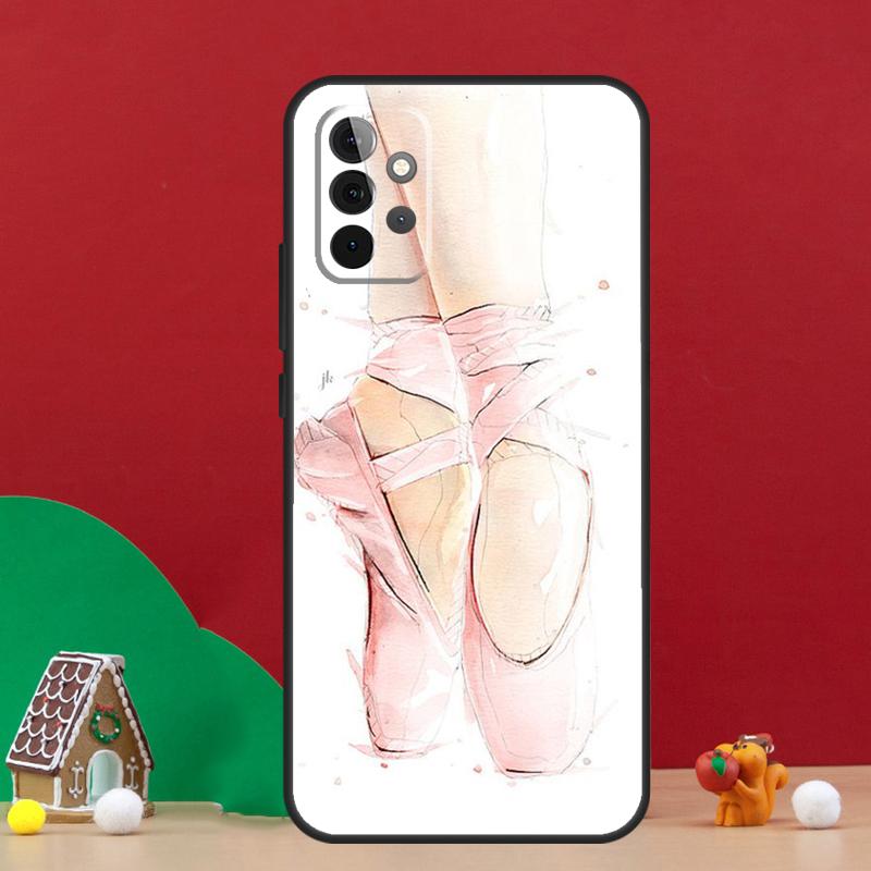 Ballerina Ballett Tanz Mädchen Hülle Für Samsung Galaxy A17 A06 A16 A56 A36 A54 A34 A14 A52 A32 A13 A23 A33 A53 A15 A35 A55