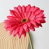 Artificial Gerbera Flowers Realistic Fake Long Stem Flower Bouquet for Vase Indoor Home Floral Arrangements Wedding Party Table Centerpiece