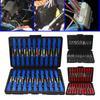 Automotive Repair Blue Pin Extractor Terminal Removal Kit 41pcs Included Push-pull Design Organized Compartments