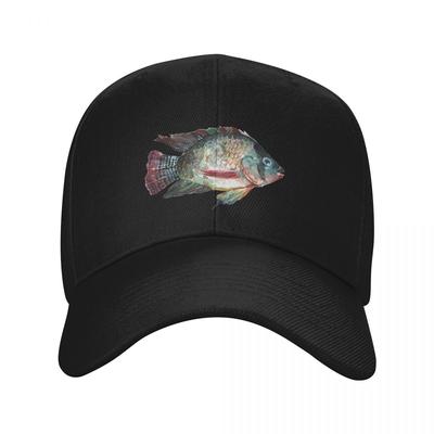 Tilapia Baseball Cap Hat Man For The Sun Sunhat Snapback Cap Woman Hats Mens