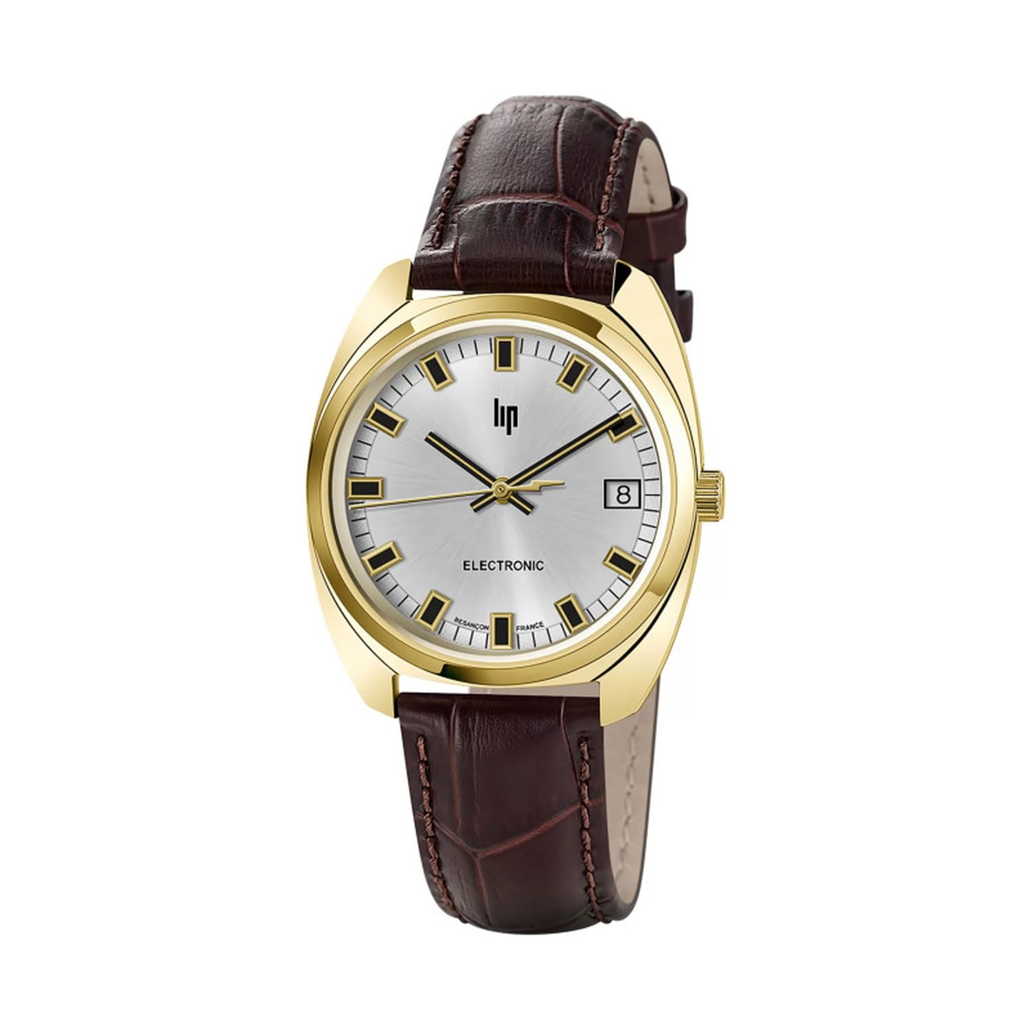 

Уповноважений дистриб’ютор Lip Watch Ladies de 671022 GDG Classic 35mm Gold Brown Leather [LIP] [Général Gaulle] коричневий