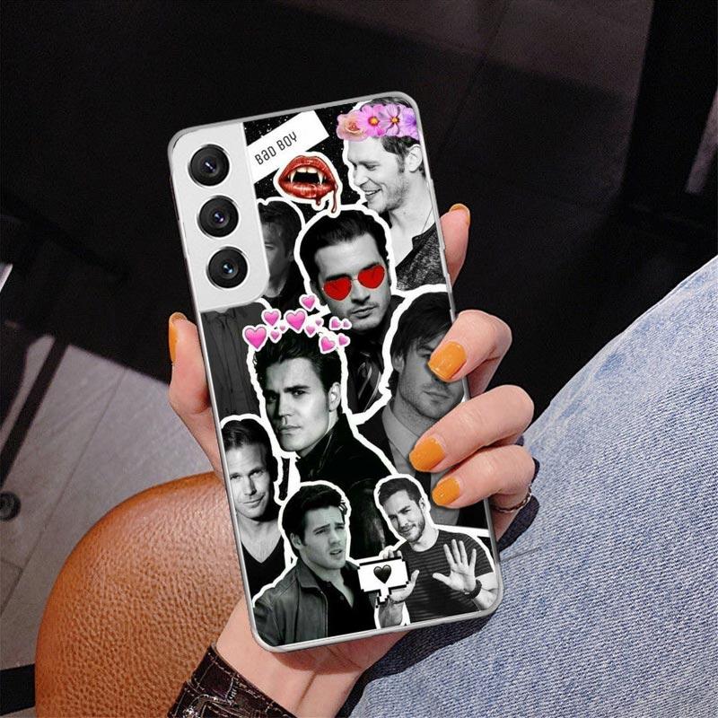 The Vampire Diaries Salvatore Phone Case For Samsung Galaxy S24 S25 Edge S26 Ultra S23 S22 S21 Plus S20 FE + Personalized Print