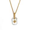 MamacitaSlay Y2K Color Acrylic Eight Pointed Star Pendant Necklaces For Women Stainless Steel Women's Jewelry Accessories Gift