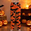 Men's Halloween Print Drawstring Pants Casual Lounge Sleepwear Relaxed Fit Elastic Waistband Soft Fabric