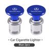 Car Cigarette Lighter Plug Dustproof Socket Aluminum Button Cap For Mercedes Benz W211 W124 W176 W177 C180 C200 C260 C300 GLC ABEFG1