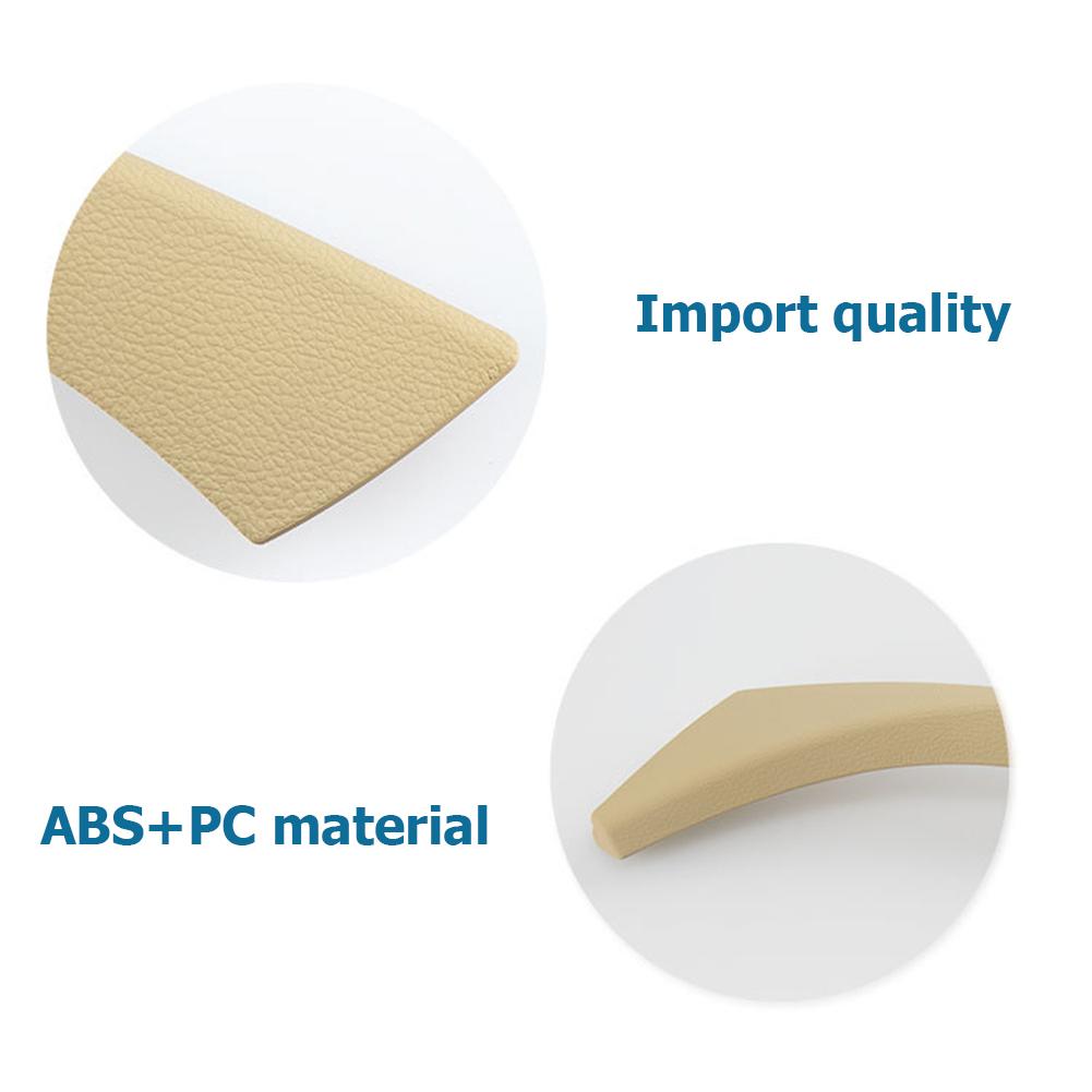 Interior Door Panel Pull Trim Cover Easy Installation Door Panel Handle Interior Pull for BMW E90 E91 316318/320/325/328/330/335