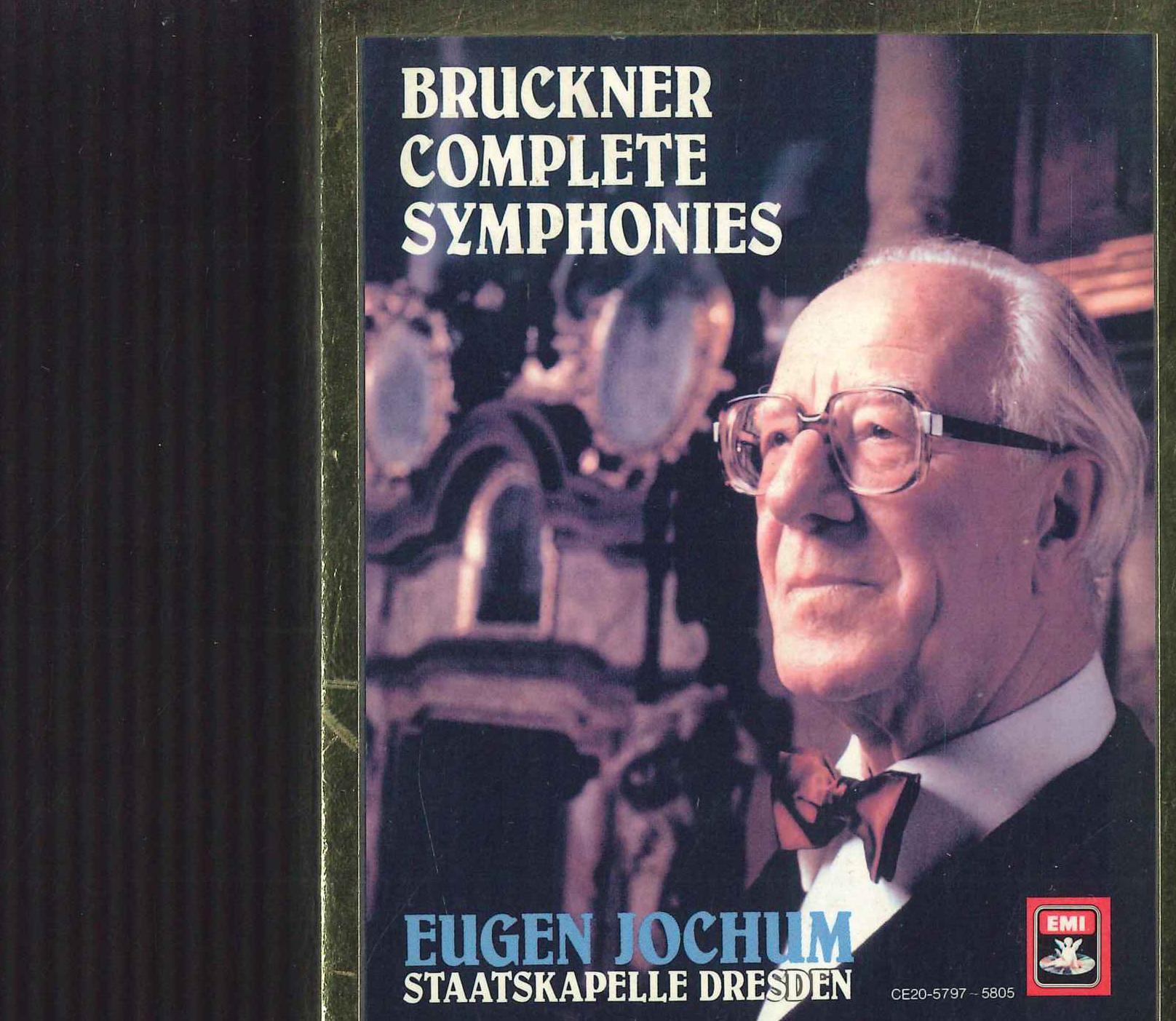 

CD EUGEN JOCHUM, STAATSKAPELLE DRESDEN - Bruckner Complete Symphonies CE205797805PROM EMI Japan Obi Classical Used