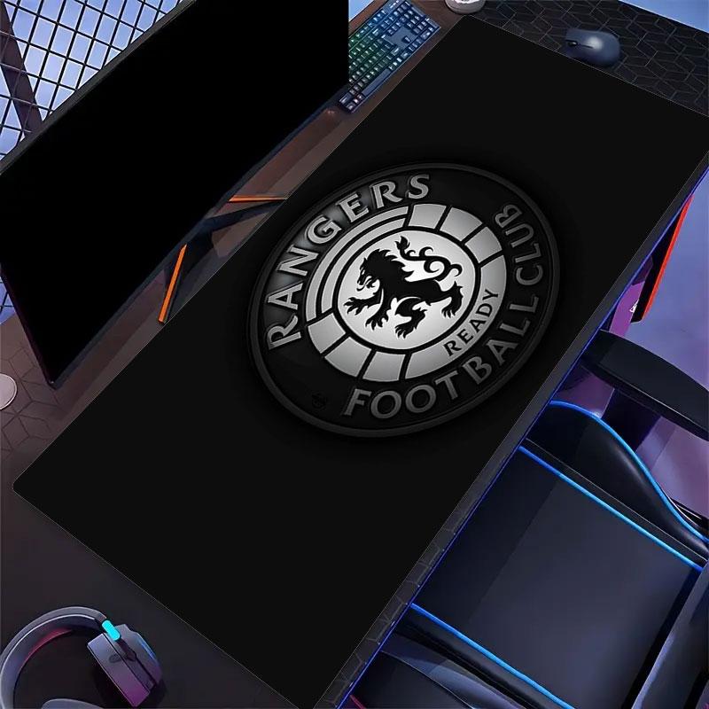 Tapis de Souris Rangers, Grand Tapis de Bureau pour Gaming, Tapis de Souris XXL Antidérapant pour Ordinateur Portable & Tablette, Tapis de Jeu Mini PC avec Bords Cousus