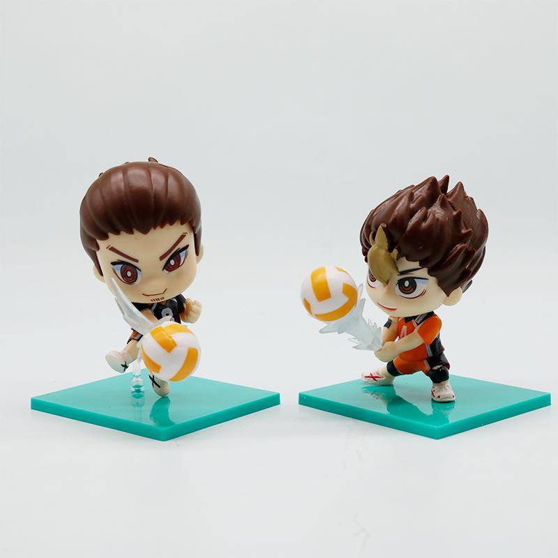 NEW Haikyuu!! Action Figures Trendy Collectible PVC Figure - Hinata Shoyo Kageyama Tobio - Anime Surprise Gift Doll