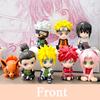 8er Set Anime Naruto Figur Kakashi Sasuke Uchiha Itachi Gaara Haruno Sakura Action Figur Q Version PVC Modell Kinderspielzeug Geschenk
