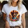 Dachshund T Shirt Cowboy Cute Sausage Dog Holiday Walking