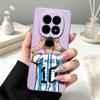 Custodia per Telefono Design Calcio M-Messi Per Xiaomi POCO X8 X7 X6 M8 M7 M6 F8 F7 F6 Pro Max Copertura Liquida in Silicone Ultra Morbido