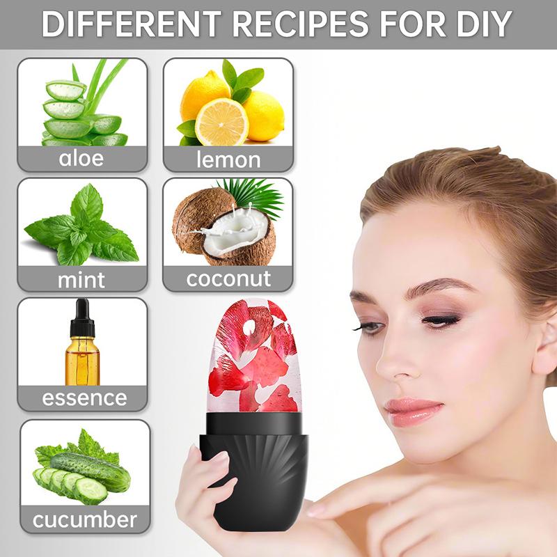 Silicone Ice Facial Roller Skin Care Beauty Lifting Contouring Tools Ice Globe Balls Massager Care Skin Makeup Care Tool