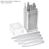 36pcs Stainless Steel Shirts Collar Stays Bones Stiffener for Mens Dress Shirt Business Party Jewelry.