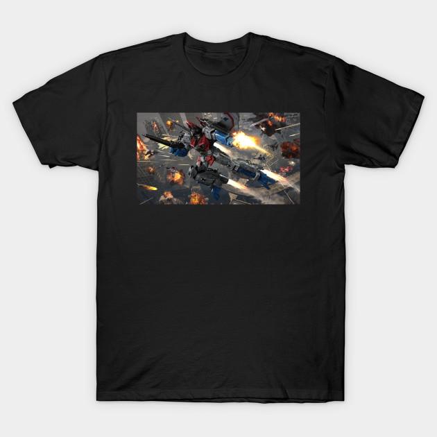 

Men Black Print T-shirt Starscream No-Cut Transfer Paper Print Cotton Tshirt XL чорний