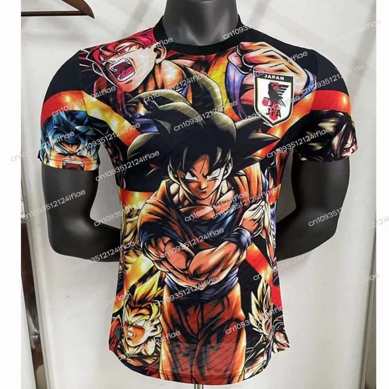 2025 New Japanese Anime Dragon Ball Z Special Edition Football Jersey T-shirt Goku Vegeta Adult Men's/Kids Special Sports Tshirt