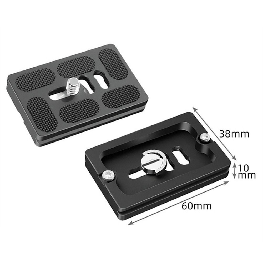 Aluminum Zinc Zinc Alloy Camera Mounting Plate Camera Tripod Plate Tripod Long Plate Tripod Mount Adapter