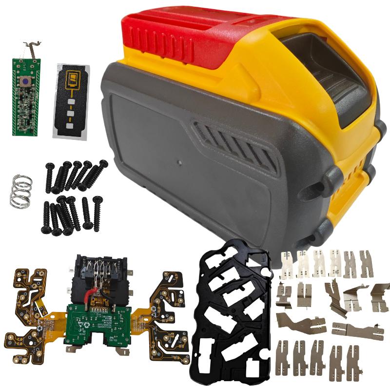 1 Set 9Ah 12Ah 15Ah 15 Cell 21700 For DCB612 DCB547 60V/54V 20V Lithium Battery Kit Housing BOX Case Shell