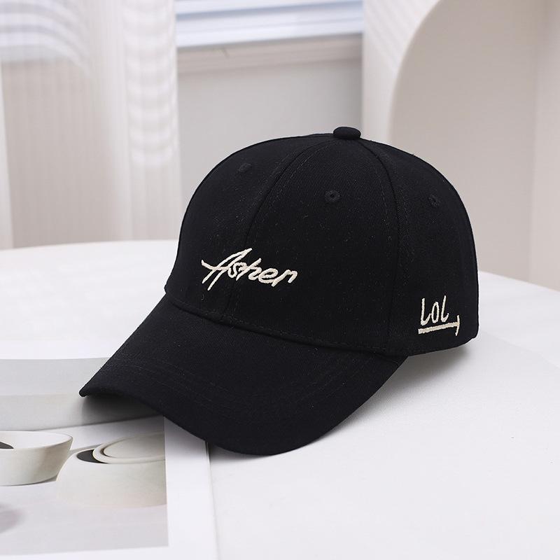 Summer Hat Men'S Embroidered Visor Outdoor Hat Travel Sun Protection Women'S Cap Fashion Versatile Baseball Cap