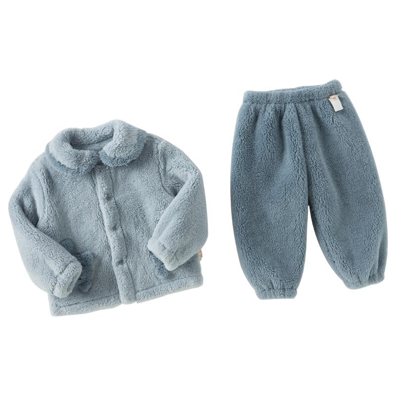 DAVE & BELLA Kids  Plush Home Wear Pajama Set 140 cm