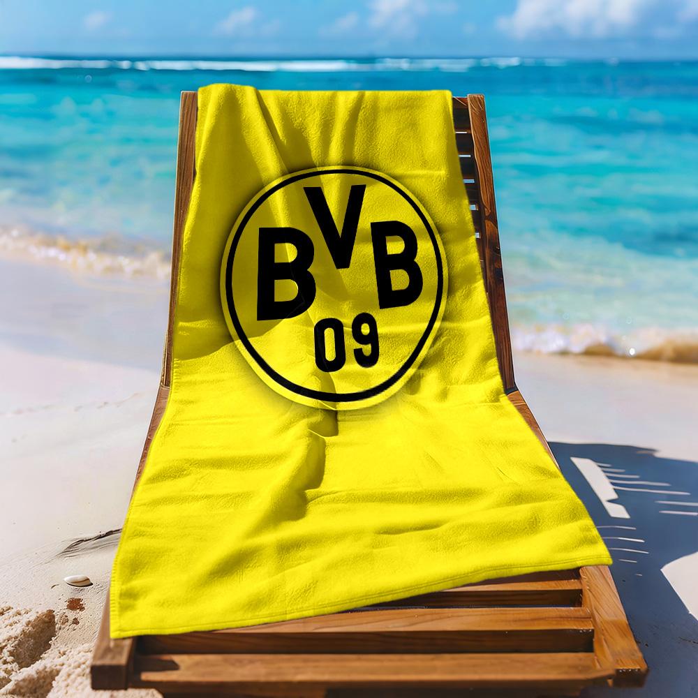 Borussia Dortmund Beach Towel Soft Durable Quickdry Comfortable Lightweight
