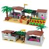 Funny City Creativity Farm Vegetable Garden Animal Fruit Farm Accessories Building Blocks MOC Model DIY Bricks Educational Toys