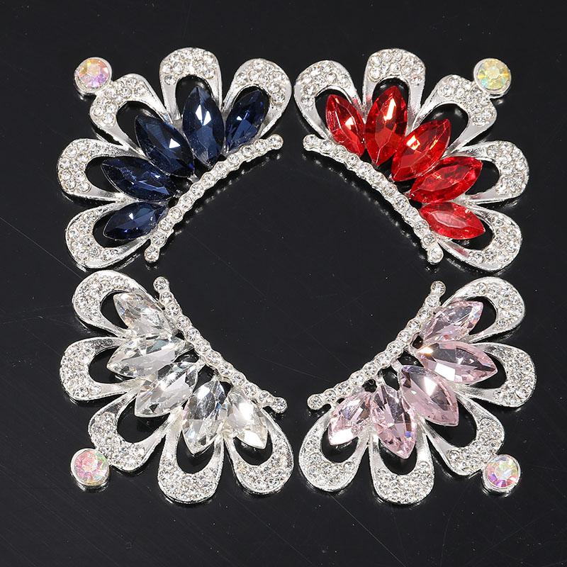 2018New 30Pcs Crystal Horse Eye Crown Rhinestone Buttons for DIY Accessoriess or DIY Phone Case Decoration BD50