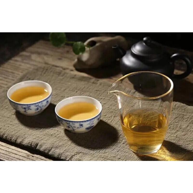 357g Old Puer Bulang Old Tree Yunnan Unfermented Pu'er Tea Raw Puer Cake