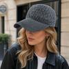 Solid Color Women's Peaked Cap Breathable Duck Tongue Cap Fashion Accessory Baseball Cap  Summer