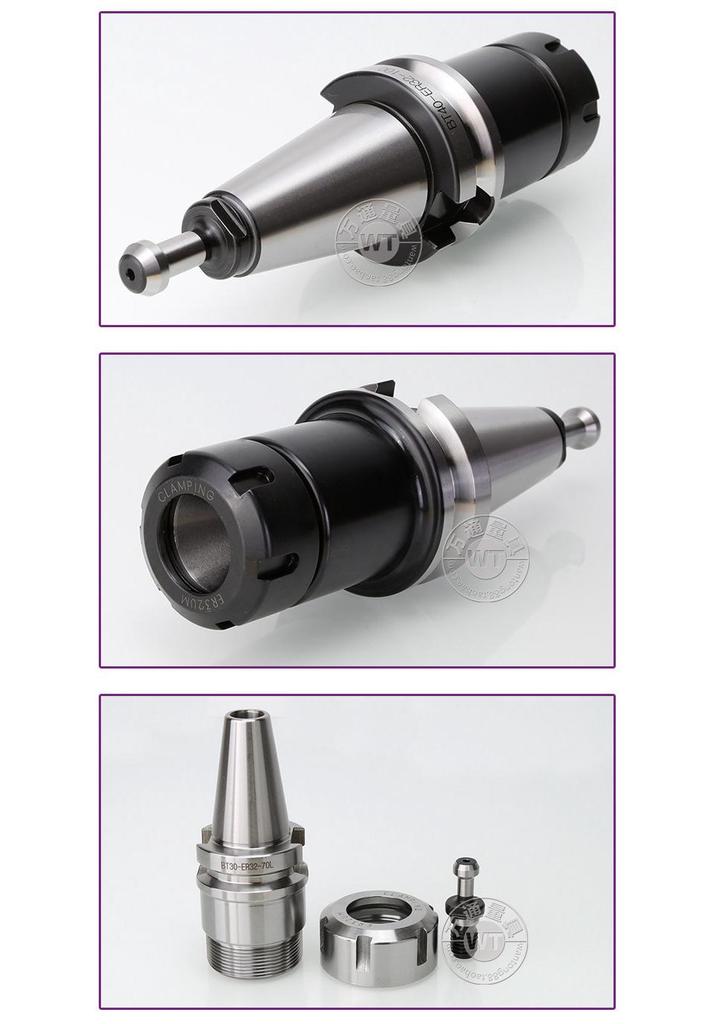 High-Power, High-Precision CNC Tool Holder BT50-ER32-100