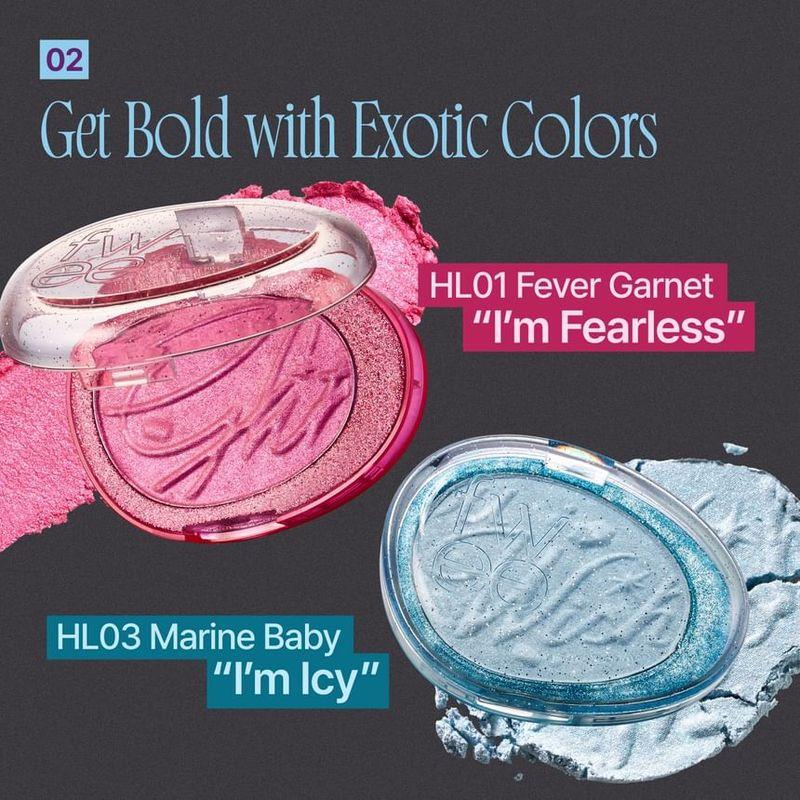 FWEE Glitz Stein Highlighter - 12 Farben