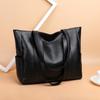 Ladies Bag Casual Shoulder Bag Light Texture Large Capacity Middle-aged Mother Bag PU Leather Handbag
