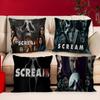 Horror Thriller Movie S-ScreaM Pillow Anime Pillow Sofa Bed Head Pillow Cover Cushion Cover 45x45 Cm Fashion