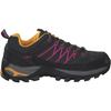 CMP Rigel Low WMN Trekki Trekking Size cm Women's Shoes, Anthracite-Bouganville (54UE), 23.0