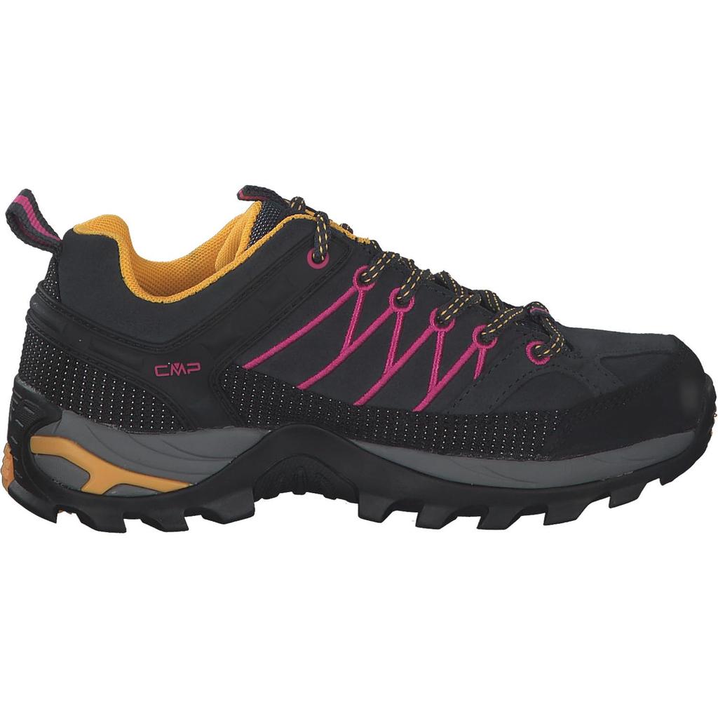 CMP Rigel Low WMN Trekki Trekking Size cm Women's Shoes, Anthracite-Bouganville (54UE), 23.0