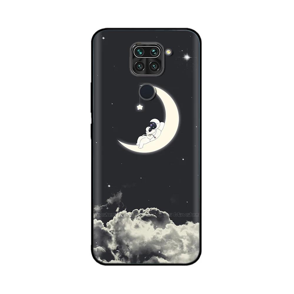 Cute Panda Back Cover For Redmi Note 9 Case For Xiaomi Redmi Note 9 Cases Note9 Soft Liquid Silicone Full Coverage Phone Case
