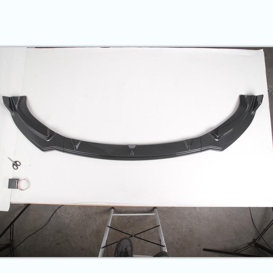 2021-2022 Tesla Model Y Front Lip Spoiler - Three-Section Exterior Modification