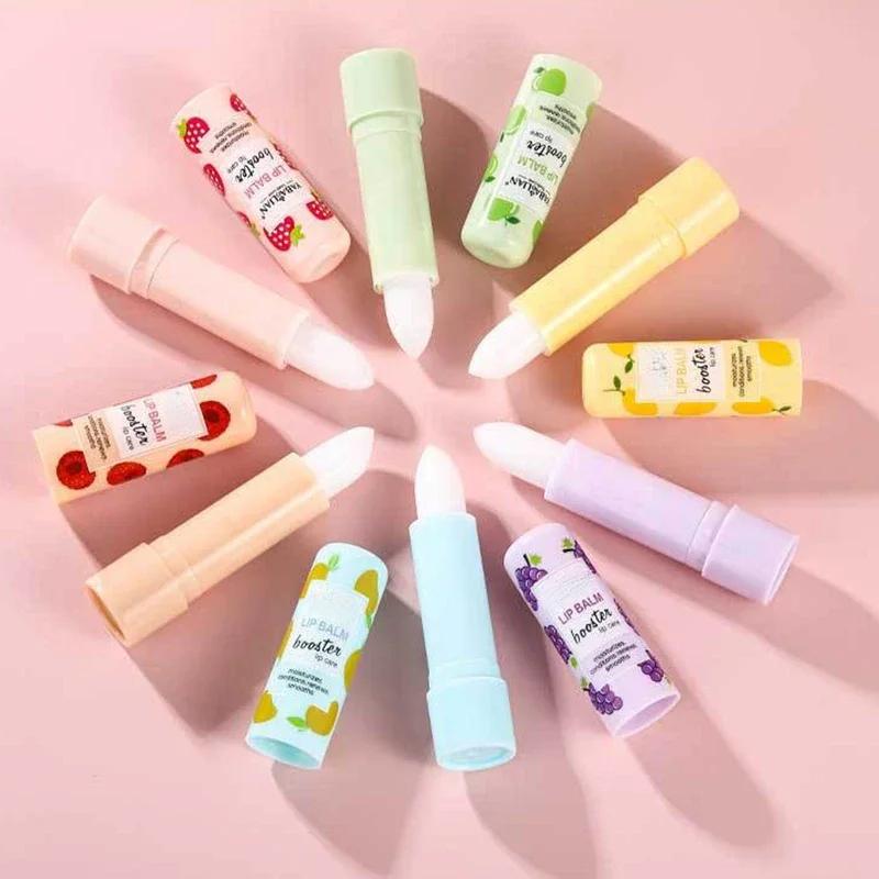 Natural Fruit Lip Balm Long Lasting Moisturizing Nourishes Reduce Lip Line Anti-drying Hydration Lips Care