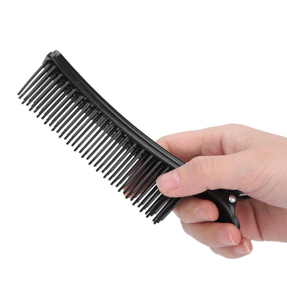Leichte Lange Haarspangen Schwarz Anti-Rutsch Haaraccessoire Salon Haarspangen Heimgebrauch