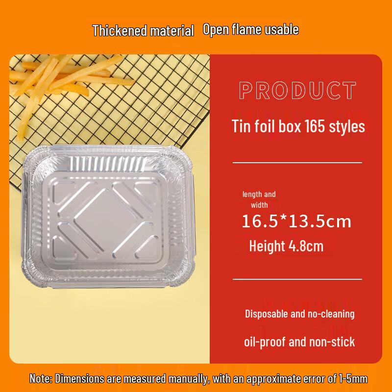 Faxilon 600ml Aluminiumfolien-Mahlzeitvorbereitungsbehälter