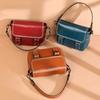 New Style Bag for Women's Trendy Crossbody Bag Niche Simple and Versatile One-shoulder Underarm Saddle Bag