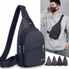 Wear Resistant Waterproof Chest Bag New Korean Student Backpack Joker Casual Crossbody Oxford Cloth Large Chest Bag